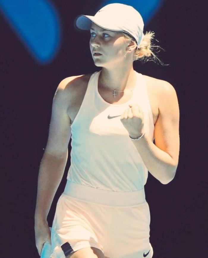 La ucraniana Marta Kostyuk sigue golpeando fuerte en la WTA