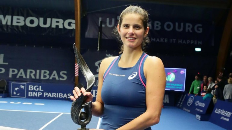 Julia Goerges logra el sexto título de su carrera en Luxemburgo