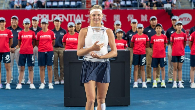 Yastremska se hace con su primer título WTA en Hong Kong