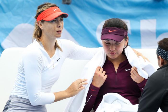 WTA Shenzhen: Maria Sharapova sufrió y sacó su lado más noble