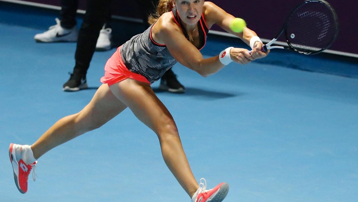 Blinkova sorprende a Sevastova en Doha, Suárez Navarro sigue adelante