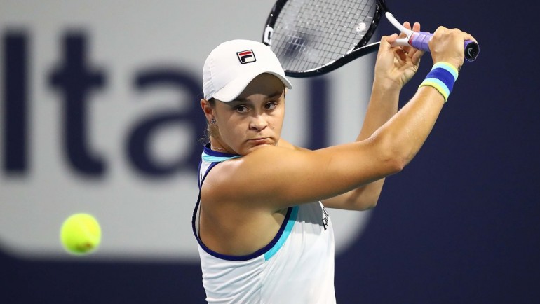 Ashleigh Barty eliminó a Petra Kvitova y se instaló en semifinales del Abierto de Miami