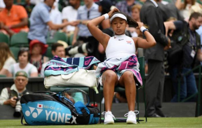 Wimbledon: Llegó el primer gran bartacazo, con Naomi Osaka como víctima