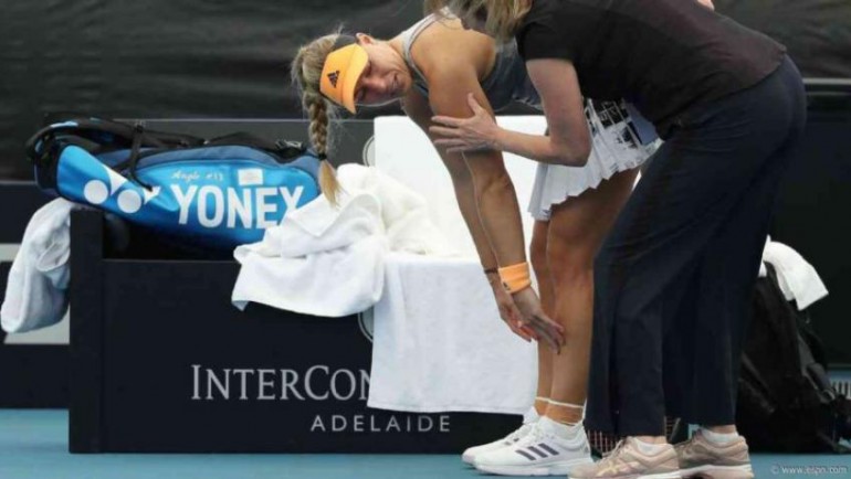 Angelique Kerber sufre un revés importante antes del Abierto de Australia 2020