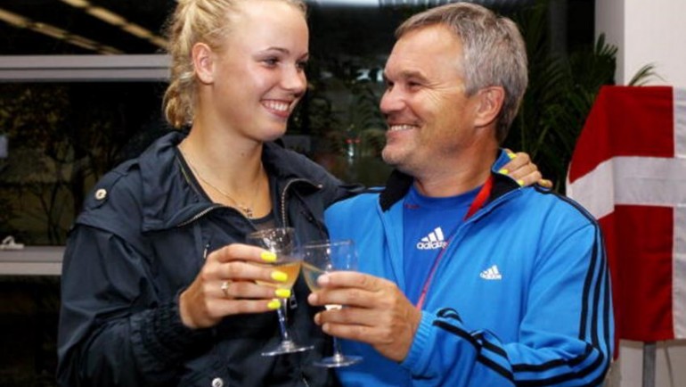 El padre de Caroline Wozniacki nunca ha sido tenista, y sin embargo…