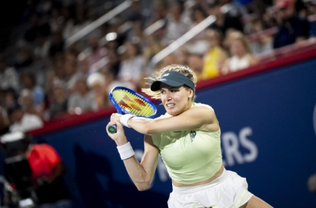 Eugenie Bouchard extiende su despedida con victoria en Montreal