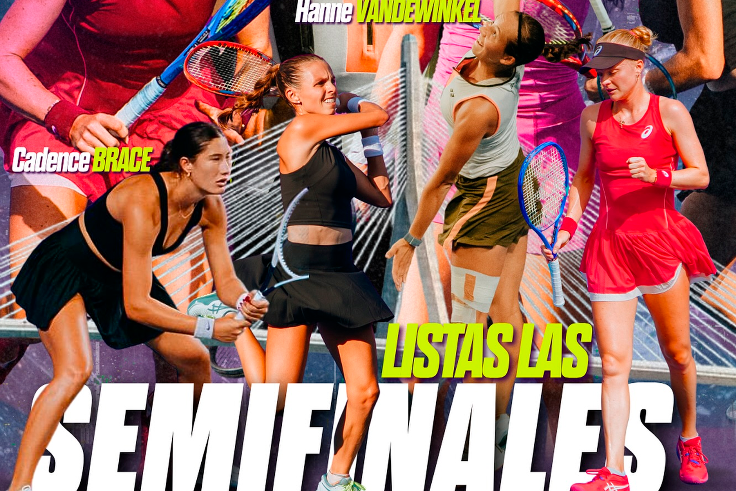 Definidas las semifinales del Abierto Tampico 2025