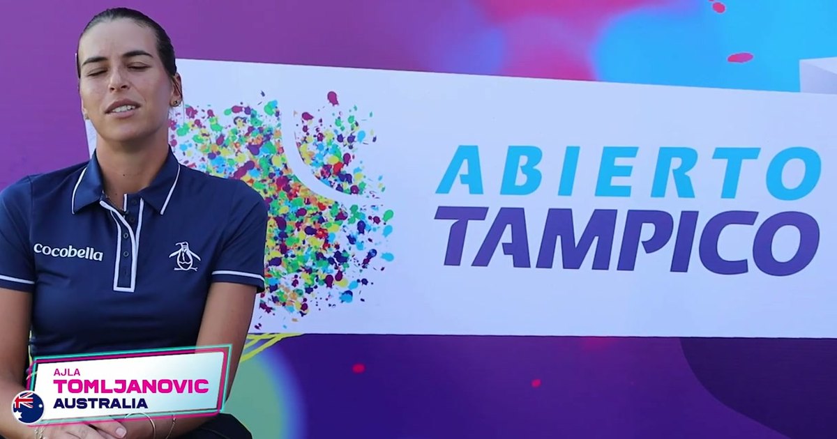 Ajla Tomljanovic en Tampico: "Todos creen que ese partido con Serena cambió mi carrera"