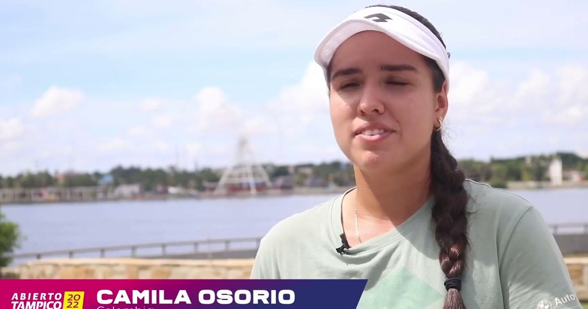 Camila Osorio en Tampico: "Competir contra las mejores del mundo y ser parte de ese grupo es impresionante"